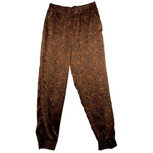 Cupcakes and Cashmere women's jogger Small animal‎ print pockets elastic waist